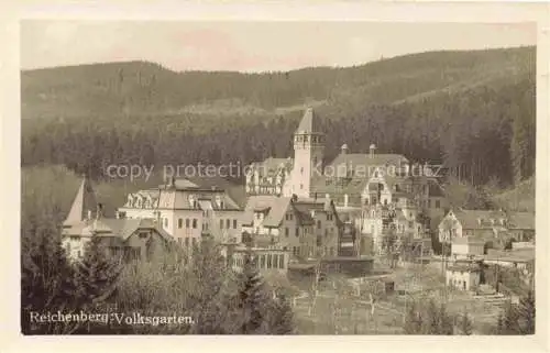AK / Ansichtskarte LIBEREC Reichenberg CZ Volksgarten