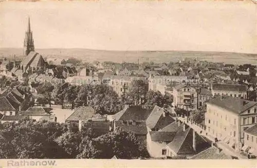 AK / Ansichtskarte Rathenow Havelland Brandenburg Panorama