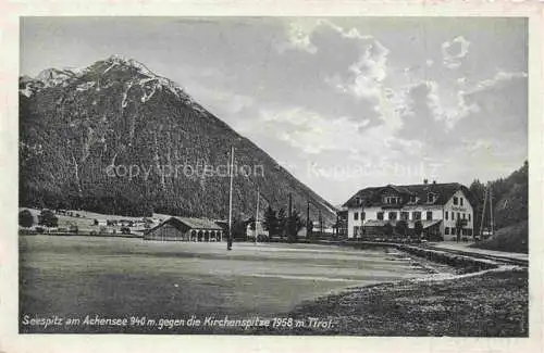 AK / Ansichtskarte Seespitz Achensee Tirol AT mit Kirchenspitze