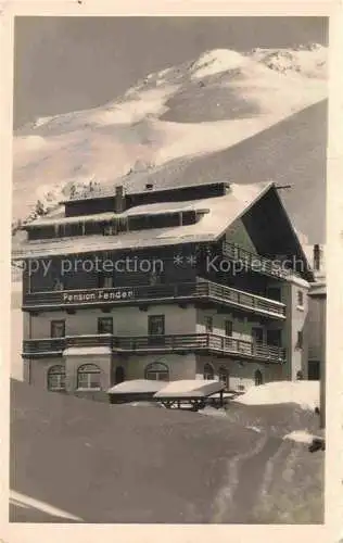 AK / Ansichtskarte Ober-Gurgl Obergurgl Soelden oetztal Tirol AT Pension Fender