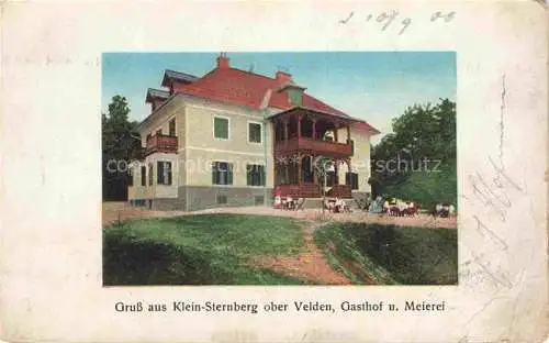 AK / Ansichtskarte Klein-Sternberg Velden Woerthersee AT Gasthof und Meierei