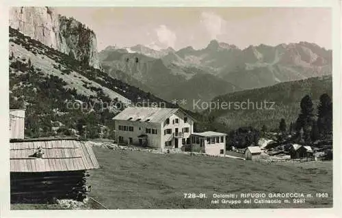 AK / Ansichtskarte Dolomiti  Dolomiten IT Rifugio Gardeccia nel Gruppo del Catinacolo