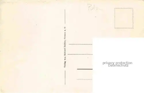 AK / Ansichtskarte Crossen  Oder Krosno Odrzanskie PL Marktplatz mit Rathaus
