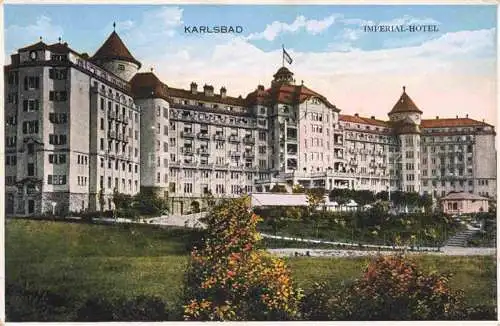 AK / Ansichtskarte Karlsbad Eger KARLOVY VARY CZ Imperial Hotel