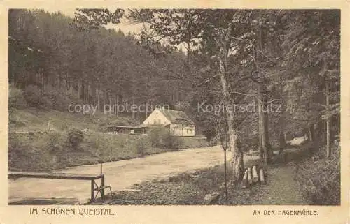 AK / Ansichtskarte Queistal Kwisa PL An der Hagenmuehle