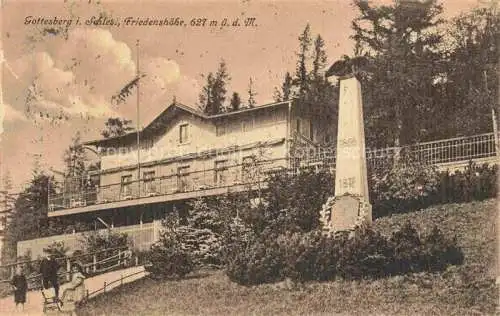 AK / Ansichtskarte Gottesberg Schlesien Boguszow PL Friedenshoehe