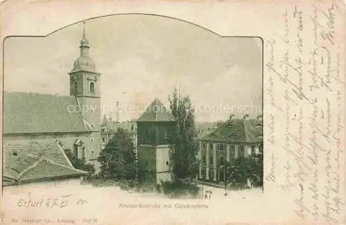 AK / Ansichtskarte ERFURT Neuwerkskirche mit Glockenturm