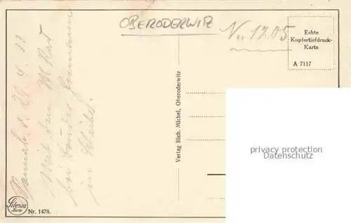 AK / Ansichtskarte Oberoderwitz Goerlitz Sachsen Panorama