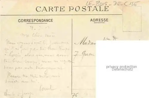 AK / Ansichtskarte Le Bois de Cise Ault Onival Abbeville 80 Somme Descente de Mers Plage