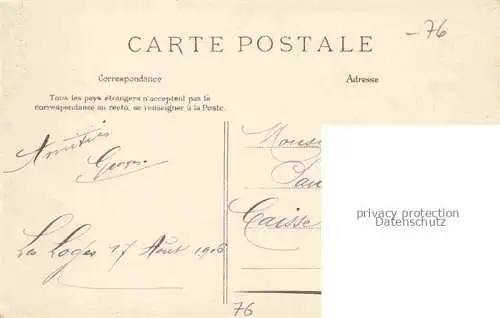 AK / Ansichtskarte Les Loges LE HAVRE 76 Seine-Maritime La Grande Rue