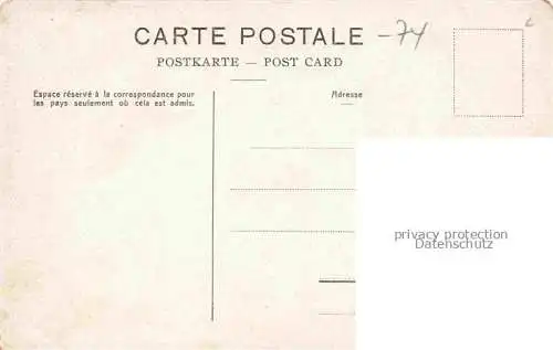 AK / Ansichtskarte St-Gingolph  Thonon-les-Bains 74 Haute Savoie Rue et église