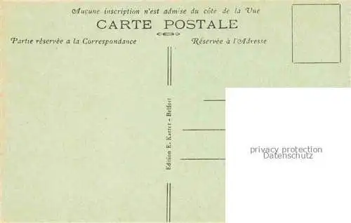 AK / Ansichtskarte Audincourt Montbeliard 25 Doubs Maison Bumsel