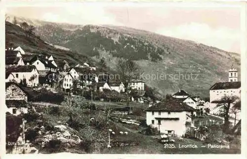 AK / Ansichtskarte Leontica Blenio TI Teilansicht Panorama