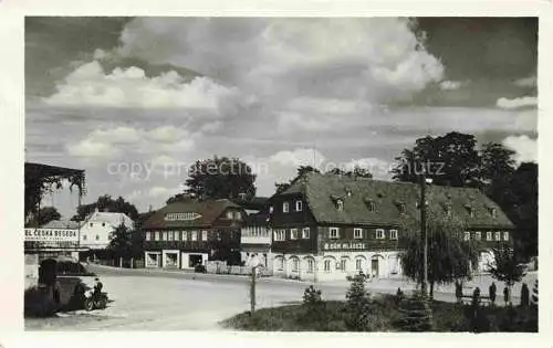 AK / Ansichtskarte Jirikov Georgswalde CZ Motiv Ortszentrum