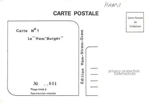 AK / Ansichtskarte HANSI  Waltz J J (1873-1951) Kuenstlerkarte Alsace Elsass Burger