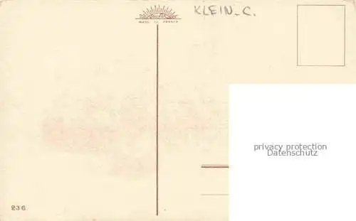 AK / Ansichtskarte Klein Catharina Kuenstlerlitho Pfirsiche Kirschen 