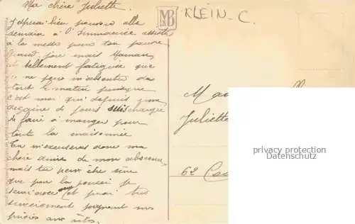 AK / Ansichtskarte Klein Catharina Kuenstlerlitho Maigloeckchen  