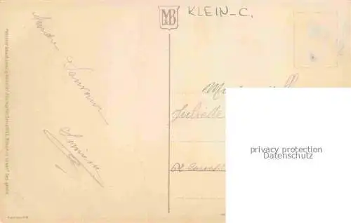 AK / Ansichtskarte Klein Catharina Kuenstlerlitho Gelbe Rosen 