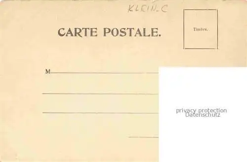 AK / Ansichtskarte Klein Catharina Kuenstlerlitho Stiefmuetterchen 