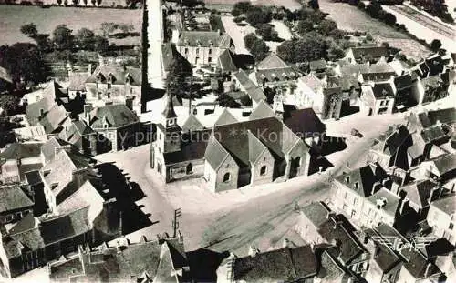 AK / Ansichtskarte Avessac Chateaubriant 44 Loire-Atlantique Centre ville Eglise vue aérienne