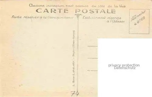 AK / Ansichtskarte Passy Bonneville 74 Haute-Savoie Hôtel Pension Notre Famille