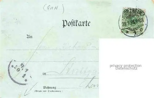 AK / Ansichtskarte PFORZHEIM BW Stadtpanorama Kriegerdenkmal Kupferhammer Kuenstlerkarte
