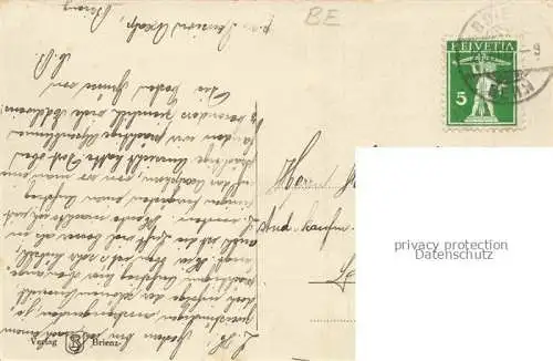 AK / Ansichtskarte Axalphorn 2321m Brienz BE Pension Axalp Viehweide Oetschikopf und Axalphorn