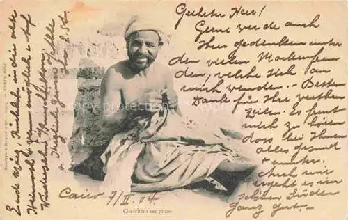 AK / Ansichtskarte CAIRO  Kairo Caire Egypt Cherchant ses puces