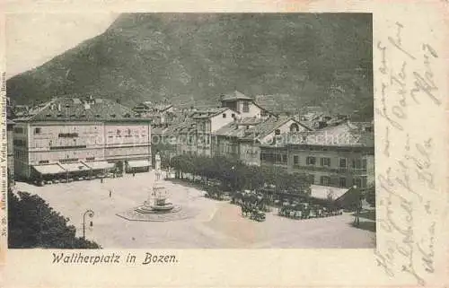 AK / Ansichtskarte Bozen  BOLZANO Suedtirol IT Waltherplatz