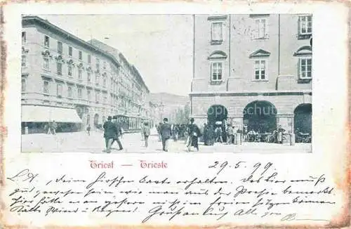 AK / Ansichtskarte TRIESTE Triest IT Motiv Stadtzentrum