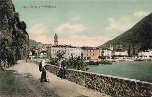 AK / Ansichtskarte Porlezza Lago di Lugano IT Al Lago Ceresio