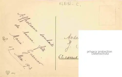 AK / Ansichtskarte Klein Catharina Kuenstlerlitho Pfirsiche  