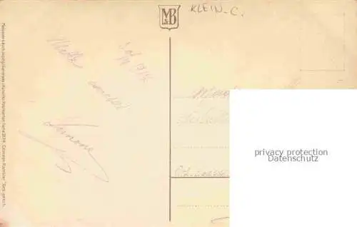 AK / Ansichtskarte Klein Catharina Kuenstlerlitho Rosen Rot