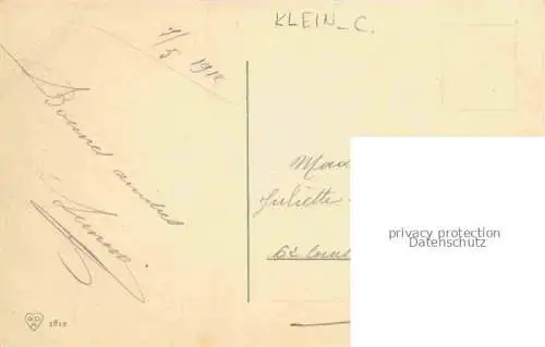 AK / Ansichtskarte Klein Catharina Kuenstlerlitho Rose Rot 