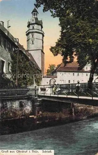 AK / Ansichtskarte Ohrdruf Schloss Feldpost