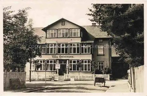 AK / Ansichtskarte Oberhof  Thueringen Haus Quisisana