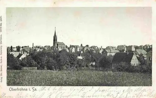 AK / Ansichtskarte Oberfrohna Limbach-Oberfrohna Sachsen Panorama