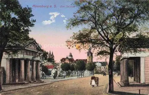 AK / Ansichtskarte Naumburg  Saale Am Salztor Feldpost