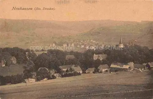 AK / Ansichtskarte Neuhausen DRESDEN Elbe Panorama