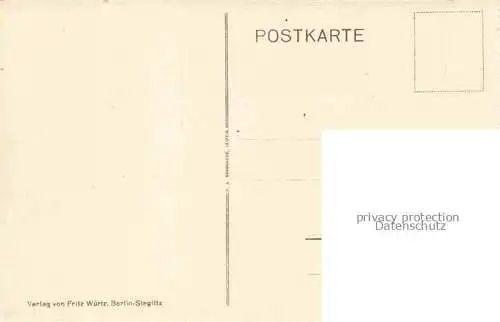 AK / Ansichtskarte MITAU Jelgava Latvia Bachstrasse Aquarell