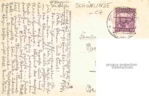 AK / Ansichtskarte Schoenlinde Krasna Lipa CZ Boehmische Muehle