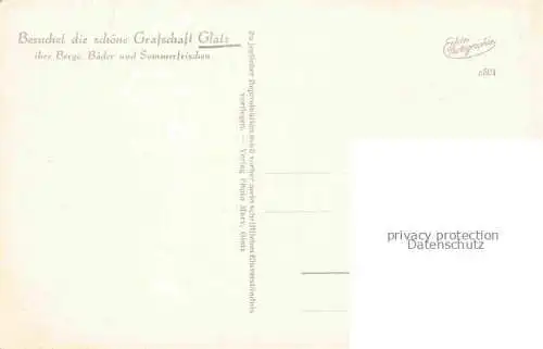 AK / Ansichtskarte Glatz Klodzko Niederschlesien PL Blick von der Schrammburg