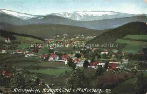 AK / Ansichtskarte Krummhuebel Karpacz Riesengebirge PL Pfaffenberg