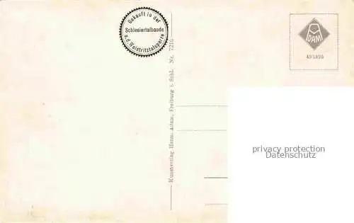 AK / Ansichtskarte Schlesiertalbaude PL an der Weistritztalsperre