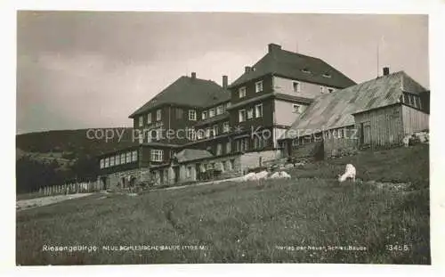 AK / Ansichtskarte Neue-Schlesische-Baude Schronisko-Na Hali-Szrenickiej PL Ansicht