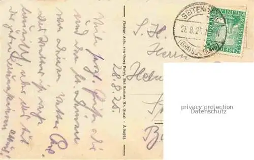 AK / Ansichtskarte Schreckendorf Glatz PL Kath Kirche und Schule mit dem Eulenberg