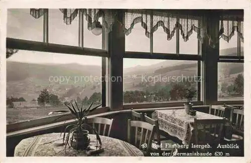 AK / Ansichtskarte Bad Flinsberg Swieradow Zdroj PL Blick von der Germaniabaude