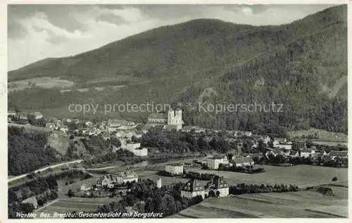 AK / Ansichtskarte Wartha Breslau Niederschlesien PL Panorama mit Bergsturz