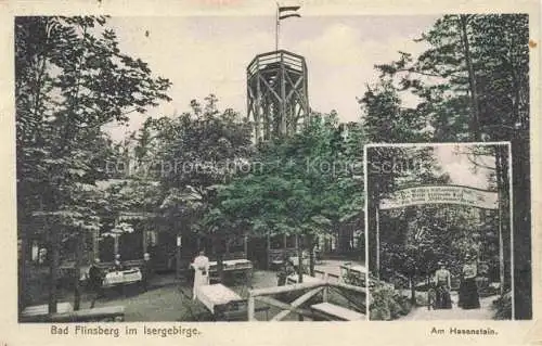 AK / Ansichtskarte Bad Flinsberg Swieradow Zdroj PL Am Hasenstein