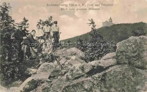 AK / Ansichtskarte Zobten Sleza Niederschlesien PL Blick vom grossen Riessner Feldpost